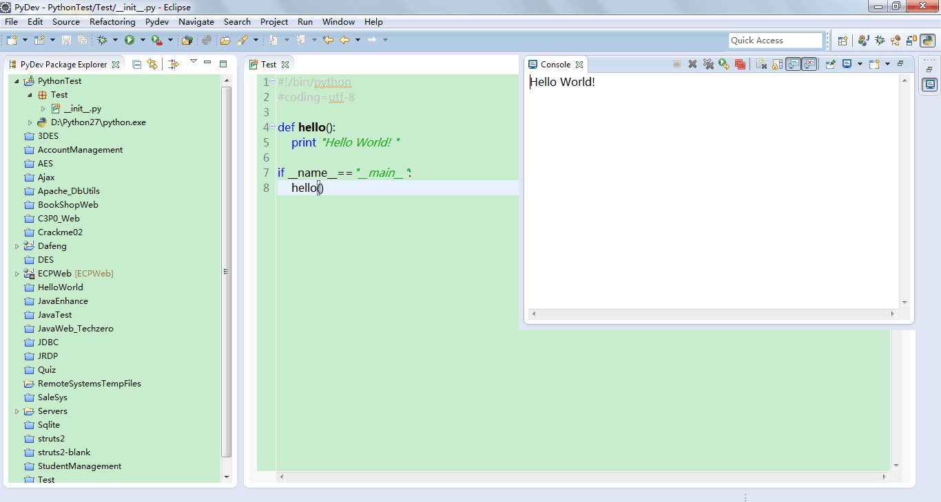 how to use eclipse for python how to use eclipse for python